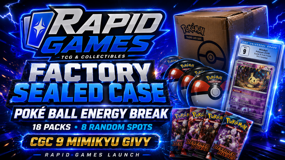Rapid Games Launches on Whatnot With a Factory-Sealed Pokémon Energy Break