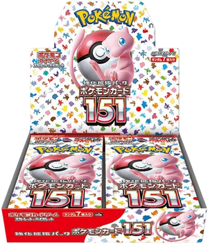 Japanese Pokémon Card 151 - Booster Box