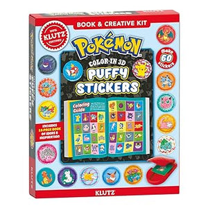 Pokémon Color-In 3D Stickers