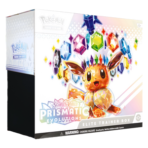 Pokemon TCG: Scarlet and Violet 8.5 Prismatic Evolutions Elite Trainer Box