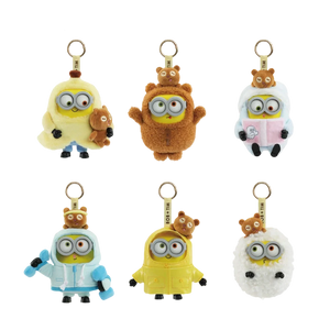 Minions BOB & TIM Best Buddies Forever Vinyl Plush Keychain Blind Box