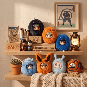 EAKI Naruto Shippuden Cute Dudu Series Plush Keychain Blind Box
