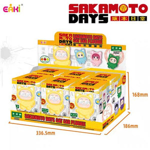 EAKI Sakamoto Days Cat Paradise Party Series Vinyl Plush Toy Blind Box