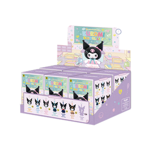 Top Toy Kuromi School Life Series Vinyl Plush Keychain Blind Box Pendant